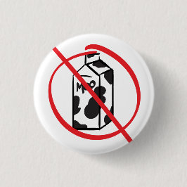 Melkvrij — allergie/intolerantie ronde button 3,2 cm