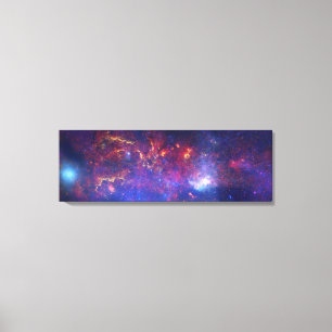Melkweg, Astronomie Print, NASA, Space, Hubble Canvas Afdruk