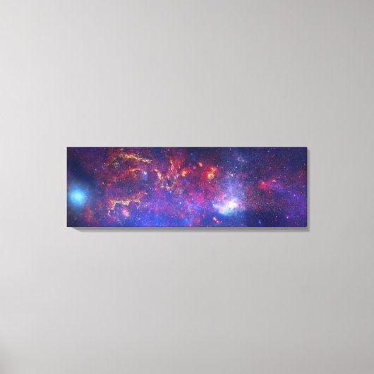 Melkweg, Astronomie Print, NASA, Space, Hubble Canvas Afdruk (Voorkant)