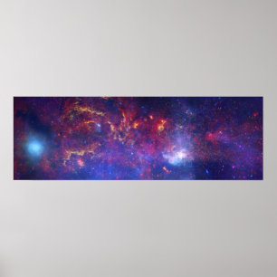Melkweg, Astronomie Print, NASA, Space, Hubble Poster