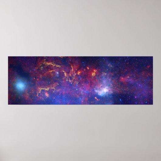 Melkweg, Astronomie Print, NASA, Space, Hubble Poster (Voorkant)