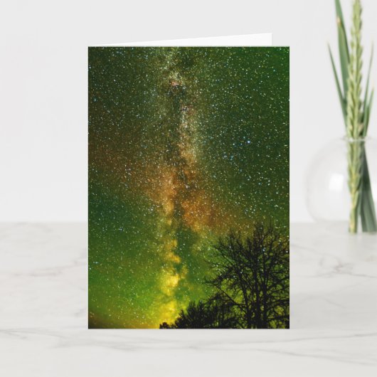 Melkweg & Aurora Borealis | Ontario Canada Kaart (Voorkant)