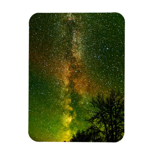 Melkweg & Aurora Borealis | Ontario Canada Magneet (Verticaal)