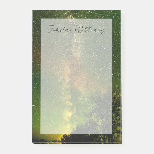 Melkweg & Aurora Borealis | Ontario Canada Post-it® Notes (Voorkant)