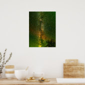 Melkweg & Aurora Borealis | Ontario Canada Poster (Keuken)