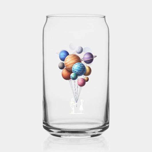 Melkweg Blikvorm Glas (Voorkant)