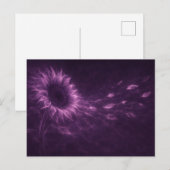 Melkweg Bloem Esthetische Briefkaart (Voorkant / Achterkant)