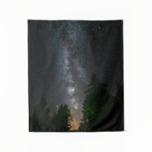 Melkweg boven bronbos