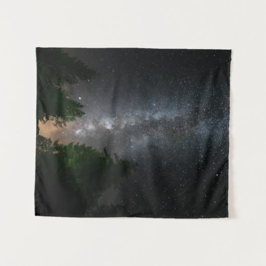 Melkweg boven bronbos wandkleed (Voorkant (horizontaal))