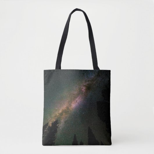 Melkweg boven Lizard Head Pass Tote Bag (Voorkant)