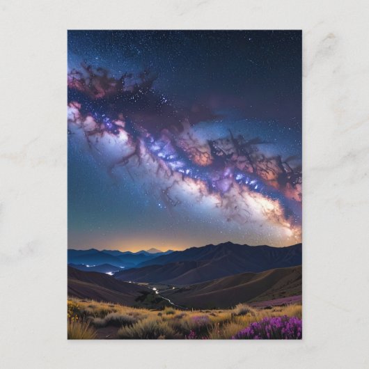 Melkweg Briefkaart (Voorkant)