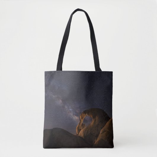 Melkweg & Cyclops Arch | Alabama Hills Tote Bag (Voorkant)
