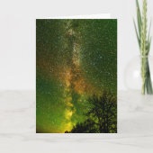 Melkweg en Aurora Borealis | Ontario Canada Kaart (Voorkant)