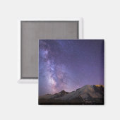Melkweg en Mt. Rainier | Staat Washington Magneet (Voorkant / Achterkant)