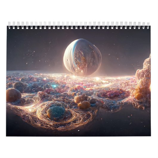 Melkweg en sterrenstelsels kalender (Hoes)