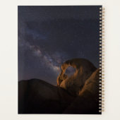 Melkweg en wiellopers | Alabama Hills Planner (Achterkant)