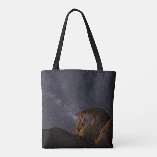 Melkweg en wiellopers | Alabama Hills Tote Bag (Achterkant)