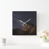 Melkweg en wiellopers | Alabama Hills Vierkante Klok (Huis)