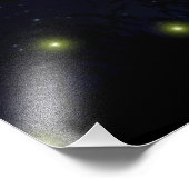 Melkweg Foto Afdruk (Hoek)