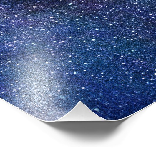 Melkweg Foto Afdruk (Hoek)