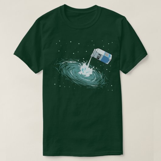 Melkweg Funny Cute Space Astronomy Galaxy Pun Gr T-shirt (Design voorkant)