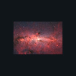 Melkweg Galactisch Centrum, Sterren, Wolken, Clust Canvas Afdruk<br><div class="desc">Ons Galactic Center is 26.000 lichtjaar verwijderd in de richting van Sagittarius. Dit Spitzer Space Telescope afbeelding shows honderdduizenden sterren in de kern van ons spiraalmelkwegstelsel.</div>