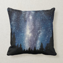Melkweg galaxy Painting Pillow
