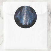 Melkweg Galaxy Schilderij Sticker (Tas)