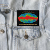 Melkweg Galaxy Veil Over WMAP Universe Button (Insitu)