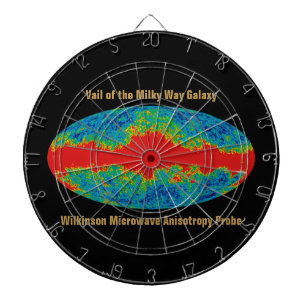 Melkweg Galaxy Veil Over WMAP Universe Dartbord