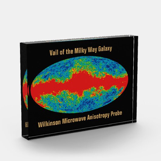 Melkweg Galaxy Veil Over WMAP Universe Fotoblokken (Links)