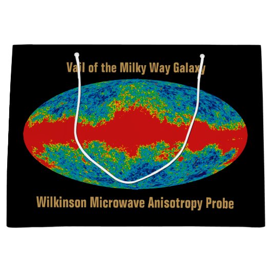Melkweg Galaxy Veil Over WMAP Universe Groot Cadeauzakje (Voorkant)