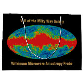 Melkweg Galaxy Veil Over WMAP Universe Groot Cadeauzakje (Achterkant)