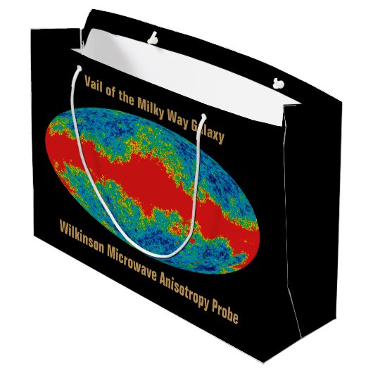 Melkweg Galaxy Veil Over WMAP Universe Groot Cadeauzakje (Achterkant Gekanteld)