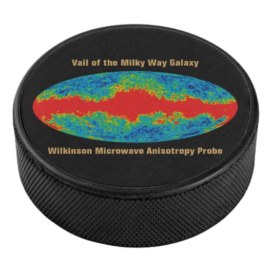 Melkweg Galaxy Veil Over WMAP Universe Hockey Puck (3/4)