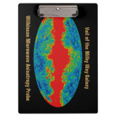 Melkweg Galaxy Veil Over WMAP Universe Klembord (Voorkant)