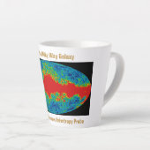 Melkweg Galaxy Veil Over WMAP Universe Latte Mok (Rechterhoek)