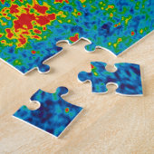 Melkweg Galaxy Veil Over WMAP Universe Legpuzzel (Zijkant)