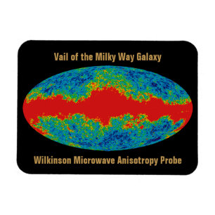 Melkweg Galaxy Veil Over WMAP Universe Magneet