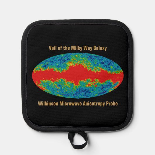 Melkweg Galaxy Veil Over WMAP Universe Pannenlap (Voorkant)