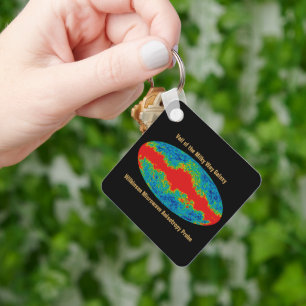 Melkweg Galaxy Veil Over WMAP Universe Sleutelhanger