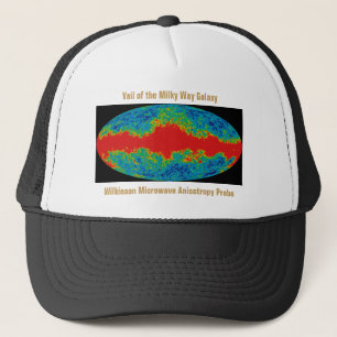 Melkweg Galaxy Veil Over WMAP Universe Trucker Pet