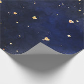 Melkweg harten cadeaupapier (Hoek)