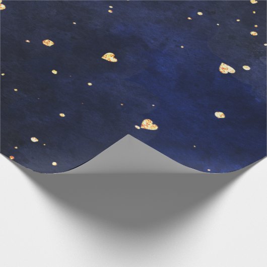 Melkweg harten cadeaupapier (Hoek)