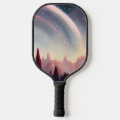 Melkweg, heelal, sterren, buitenruimte pickleball paddle (Achterkant)