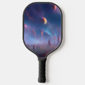 Melkweg, heelal, sterren, buitenruimte pickleball paddle (Achterkant)