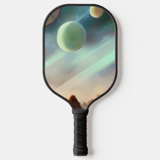 Melkweg, heelal, sterren, buitenruimte    pickleball paddle (Voorkant)
