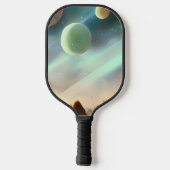 Melkweg, heelal, sterren, buitenruimte    pickleball paddle (Achterkant)