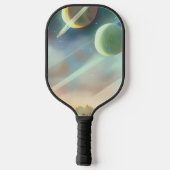 Melkweg, heelal, sterren, buitenruimte pickleball paddle (Achterkant)