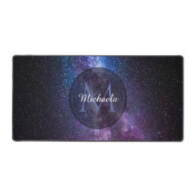 Melkweg heldere kleuren personaliseerbaar monogram